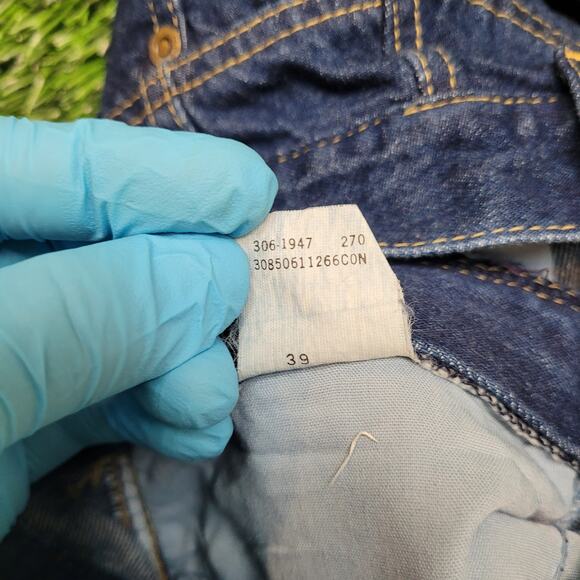 Vintage 80s Lee MS Yoked Rider Jeans Womens 28 Made in USA Tapered Size 6 - Picture 9 of 9